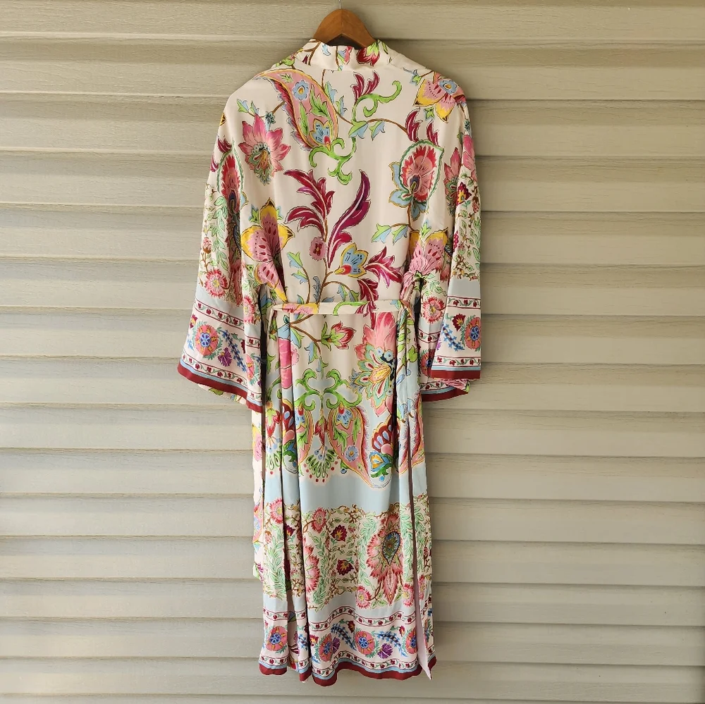 Zara Multicolor Maxi Dress - Picture 13 of 16